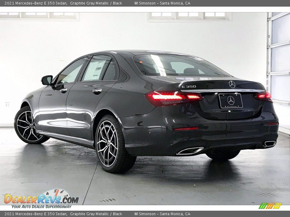 2021 Mercedes-Benz E 350 Sedan Graphite Gray Metallic / Black Photo #2