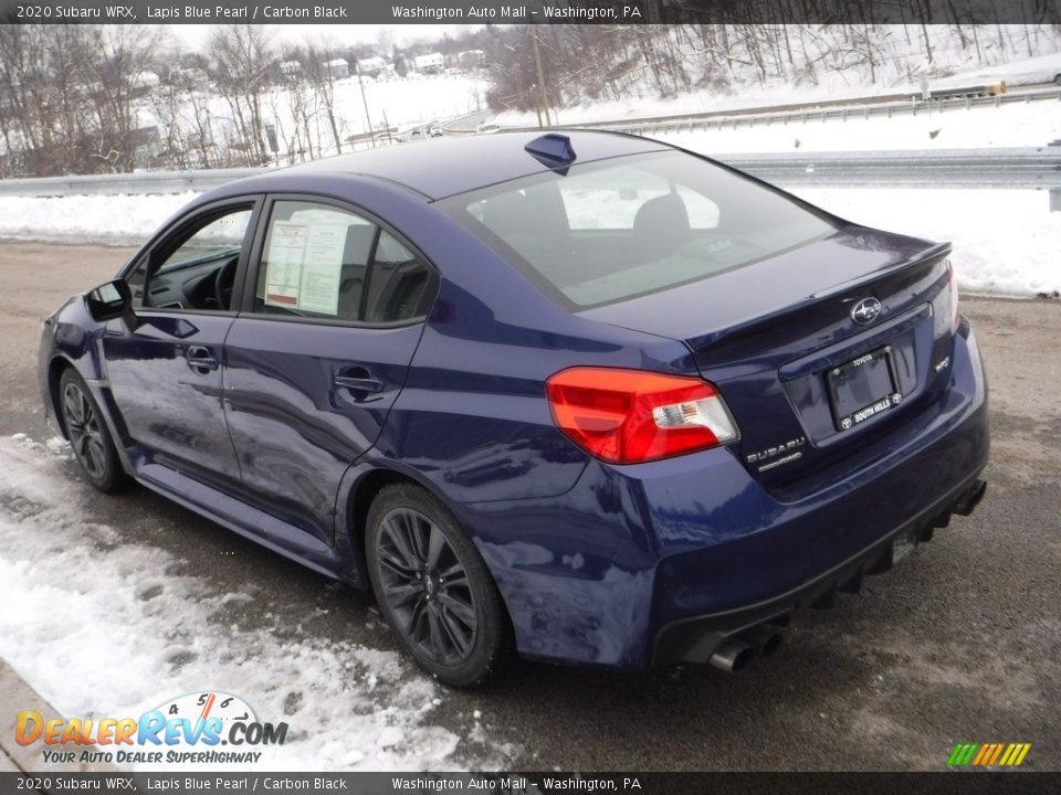 2020 Subaru WRX Lapis Blue Pearl / Carbon Black Photo #12