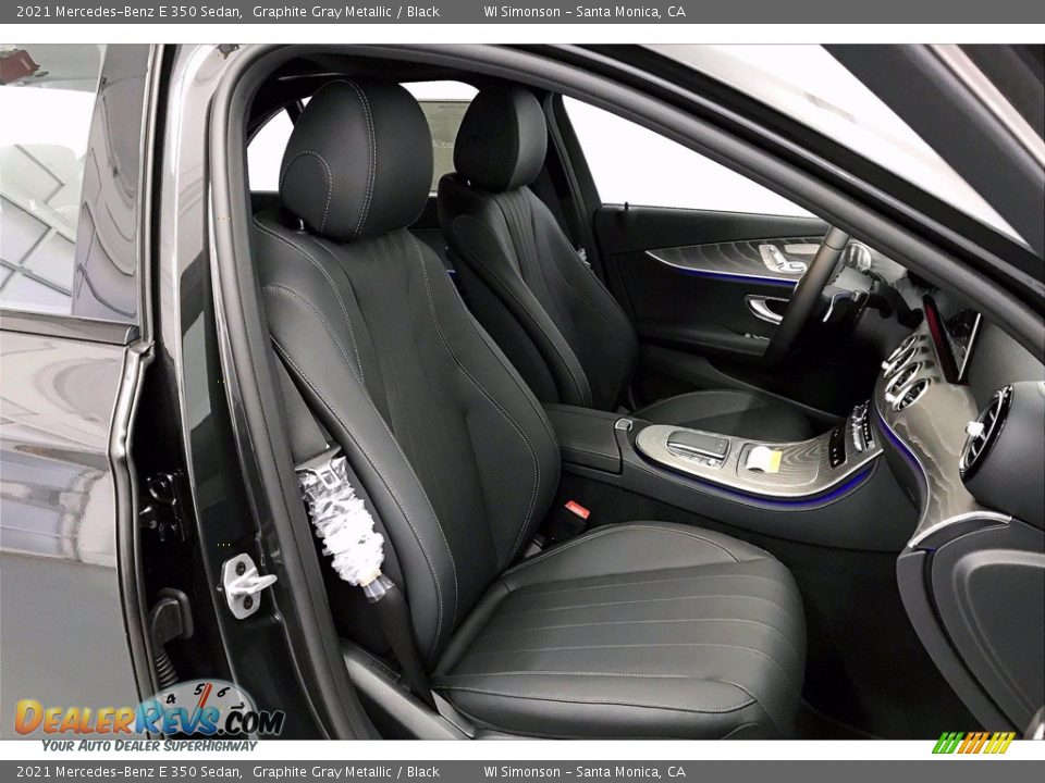 2021 Mercedes-Benz E 350 Sedan Graphite Gray Metallic / Black Photo #5