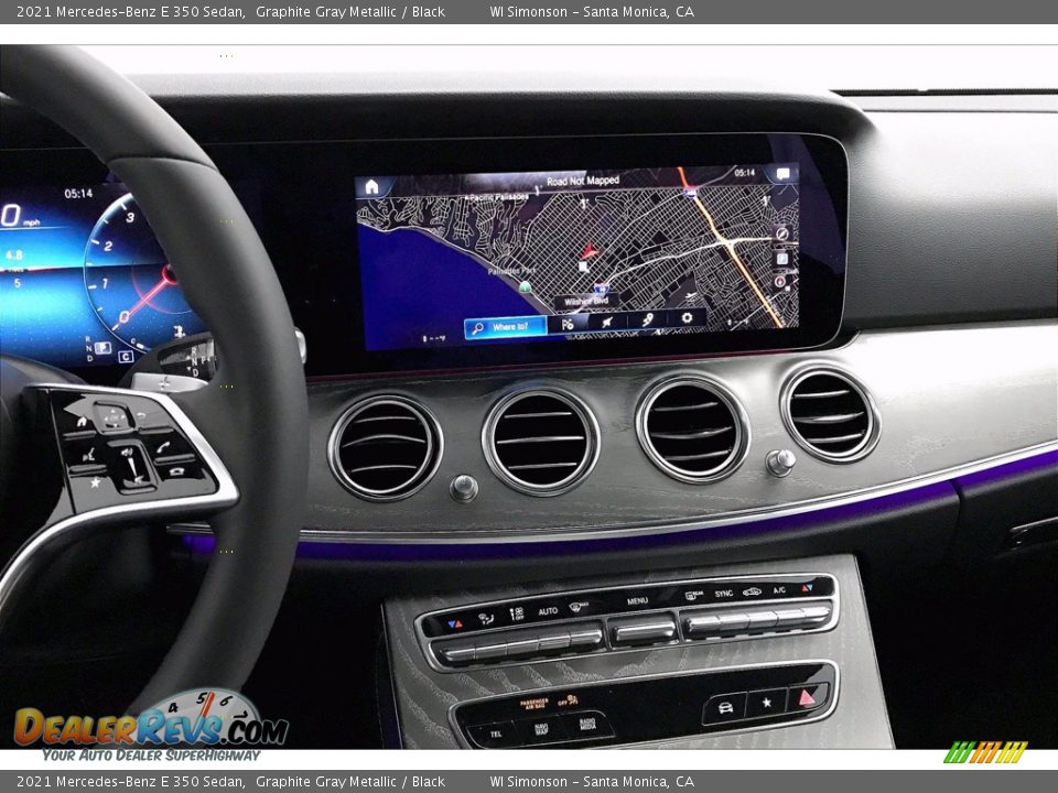 2021 Mercedes-Benz E 350 Sedan Graphite Gray Metallic / Black Photo #6