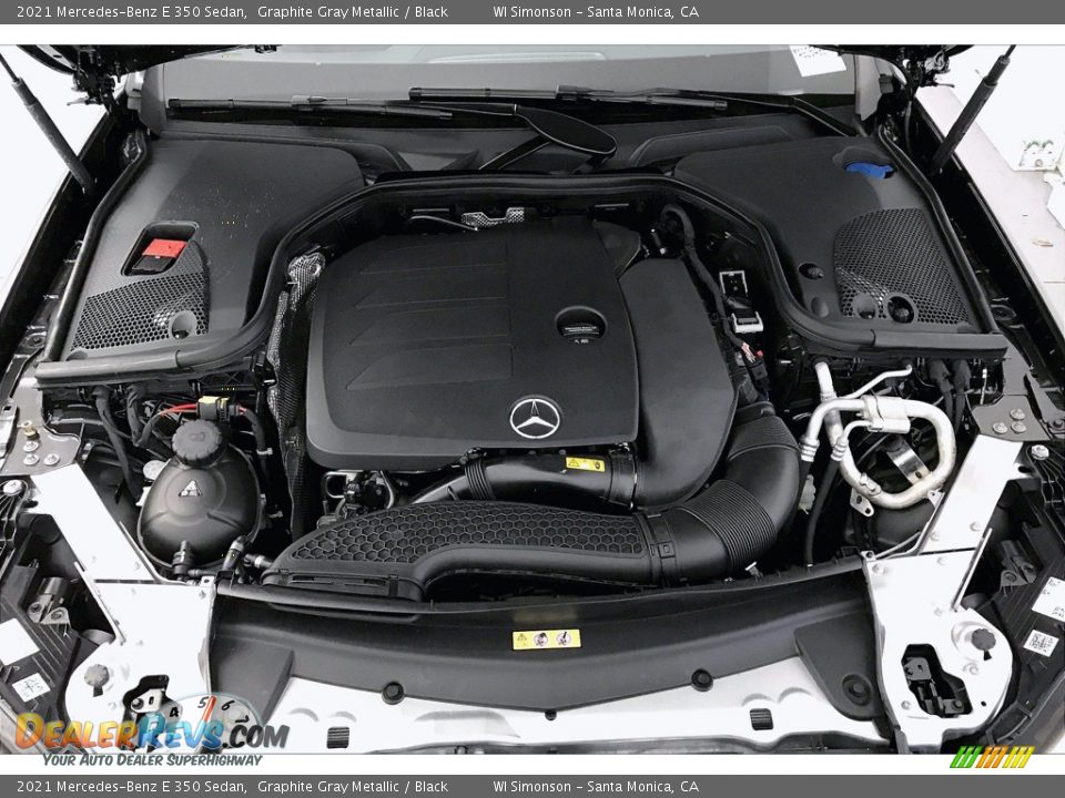 2021 Mercedes-Benz E 350 Sedan Graphite Gray Metallic / Black Photo #8