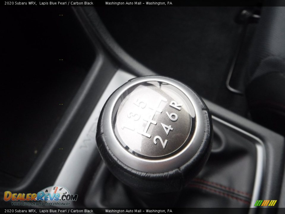 2020 Subaru WRX Lapis Blue Pearl / Carbon Black Photo #19