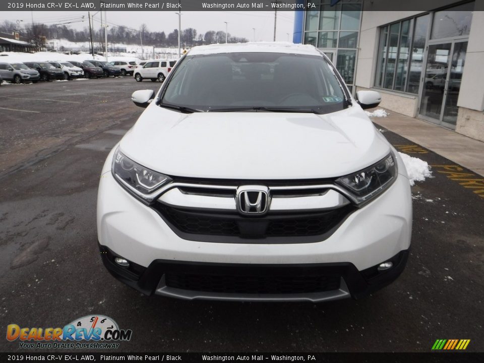 2019 Honda CR-V EX-L AWD Platinum White Pearl / Black Photo #4