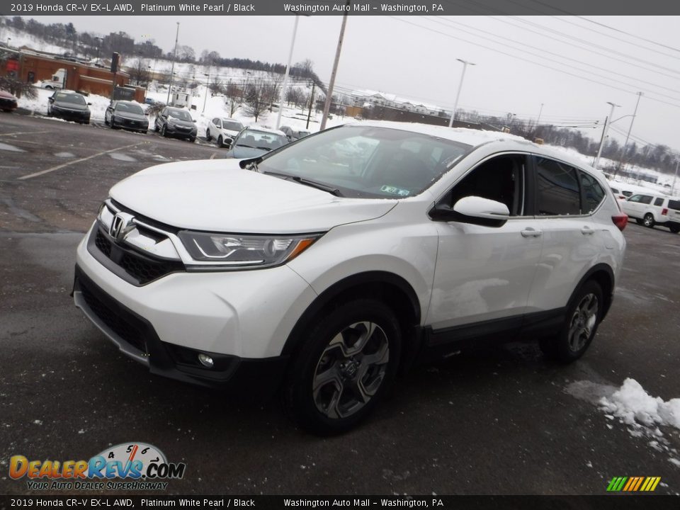 2019 Honda CR-V EX-L AWD Platinum White Pearl / Black Photo #5