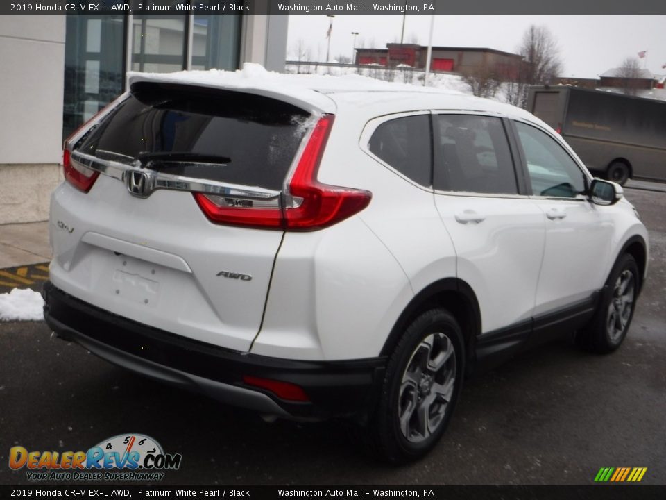 2019 Honda CR-V EX-L AWD Platinum White Pearl / Black Photo #7