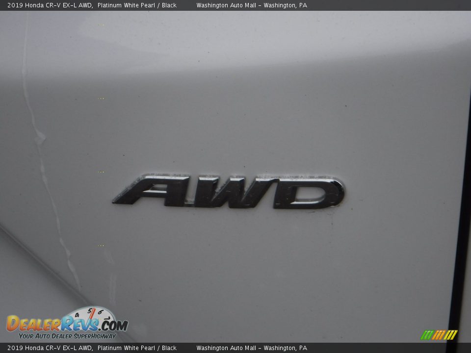 2019 Honda CR-V EX-L AWD Platinum White Pearl / Black Photo #8