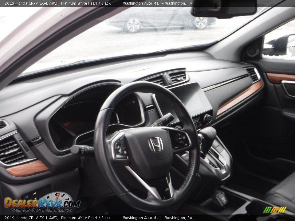 2019 Honda CR-V EX-L AWD Platinum White Pearl / Black Photo #10