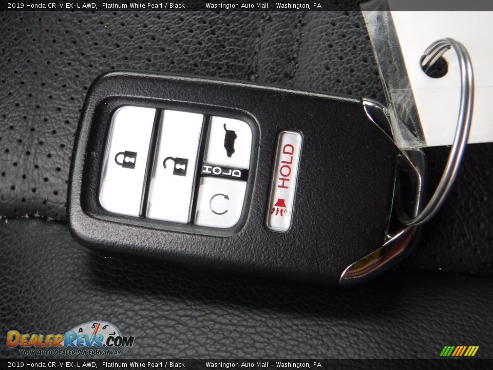 2019 Honda CR-V EX-L AWD Platinum White Pearl / Black Photo #26