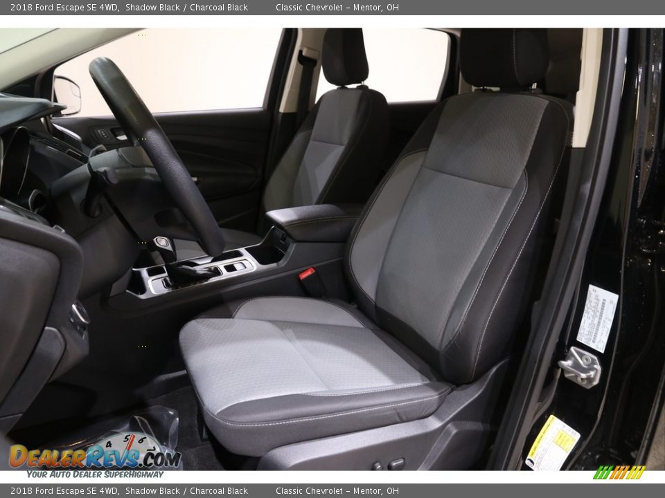 2018 Ford Escape SE 4WD Shadow Black / Charcoal Black Photo #6