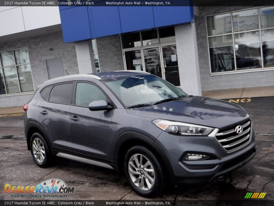 2017 Hyundai Tucson SE AWD Coliseum Gray / Black Photo #1