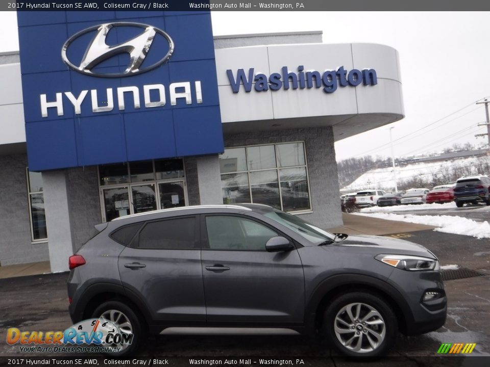 2017 Hyundai Tucson SE AWD Coliseum Gray / Black Photo #2