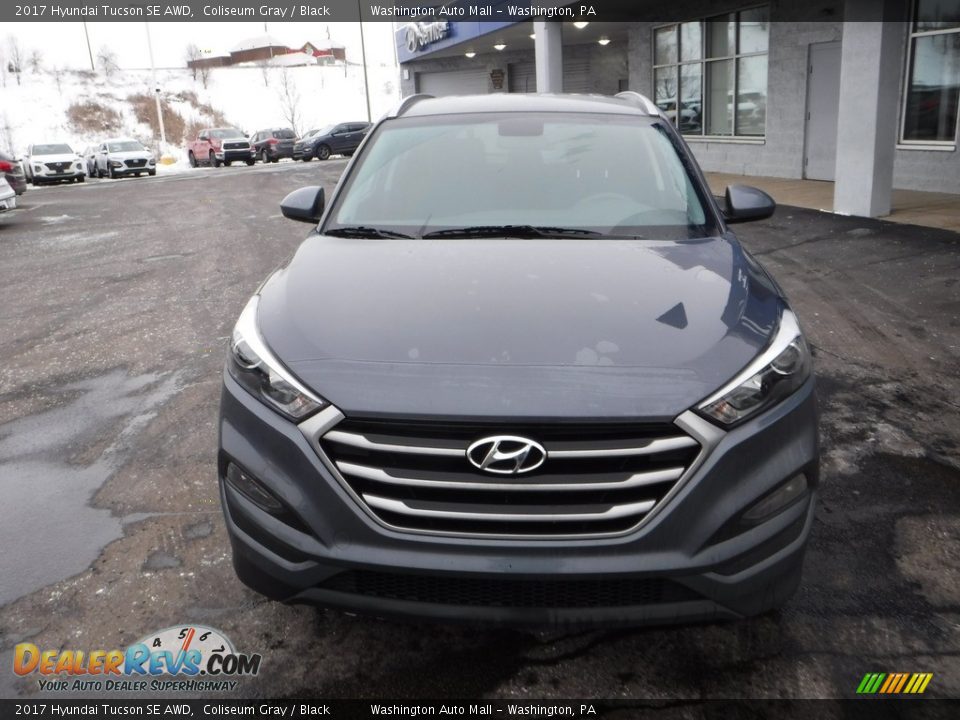 2017 Hyundai Tucson SE AWD Coliseum Gray / Black Photo #4