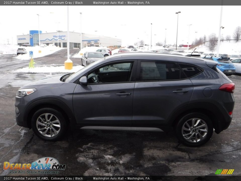 2017 Hyundai Tucson SE AWD Coliseum Gray / Black Photo #6