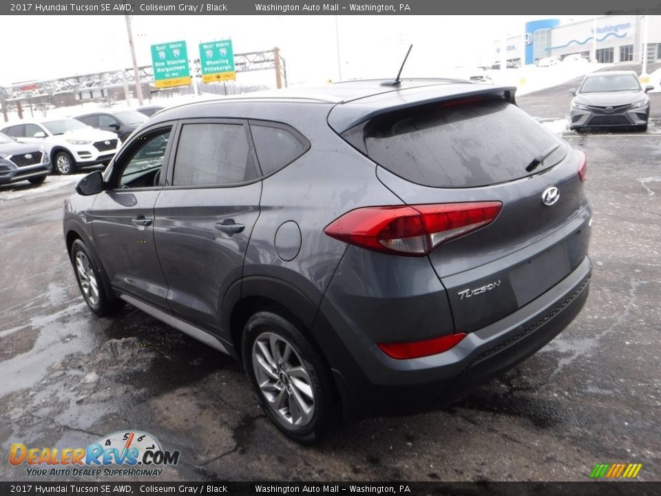 2017 Hyundai Tucson SE AWD Coliseum Gray / Black Photo #7