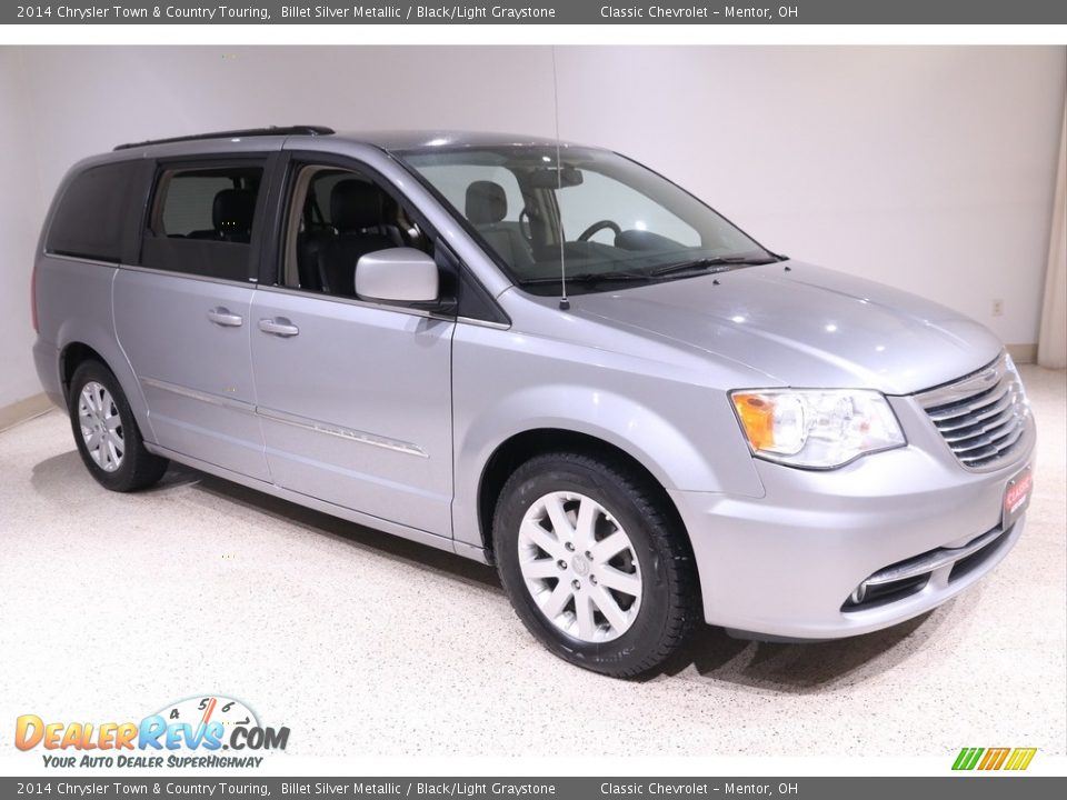 2014 Chrysler Town & Country Touring Billet Silver Metallic / Black/Light Graystone Photo #1