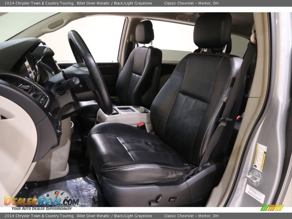 2014 Chrysler Town & Country Touring Billet Silver Metallic / Black/Light Graystone Photo #5