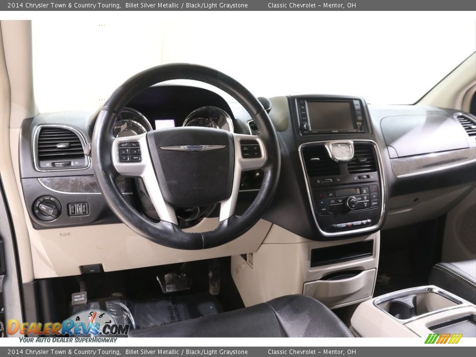 2014 Chrysler Town & Country Touring Billet Silver Metallic / Black/Light Graystone Photo #6