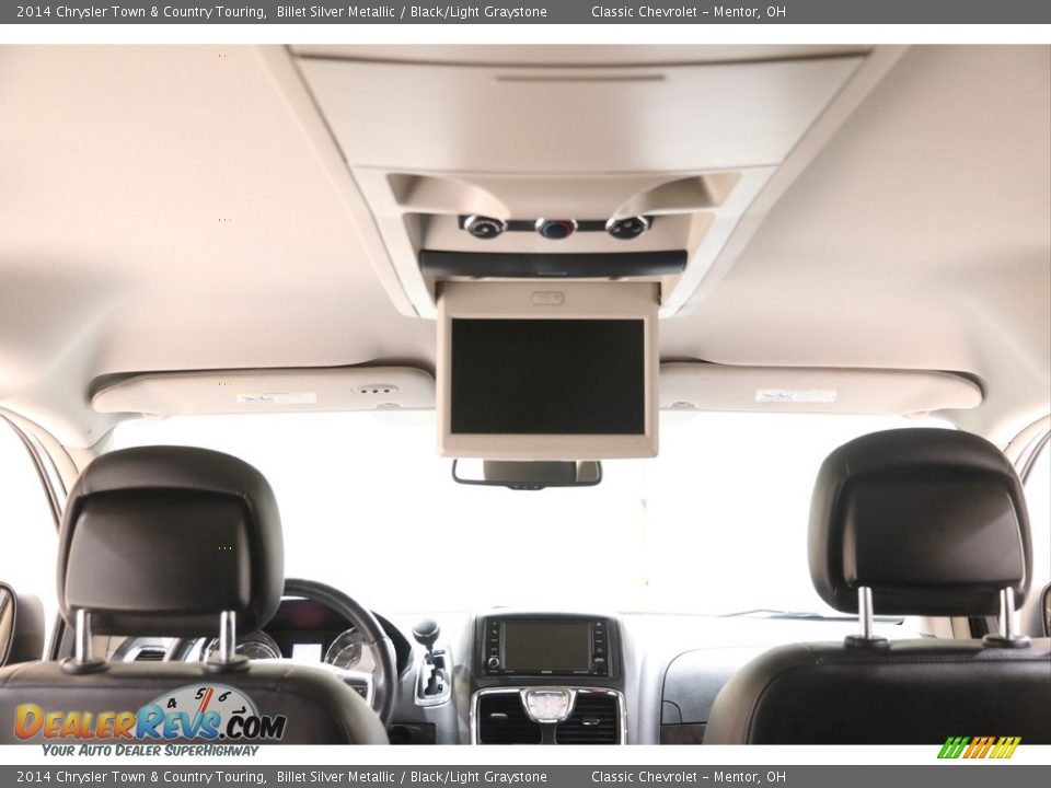 2014 Chrysler Town & Country Touring Billet Silver Metallic / Black/Light Graystone Photo #20