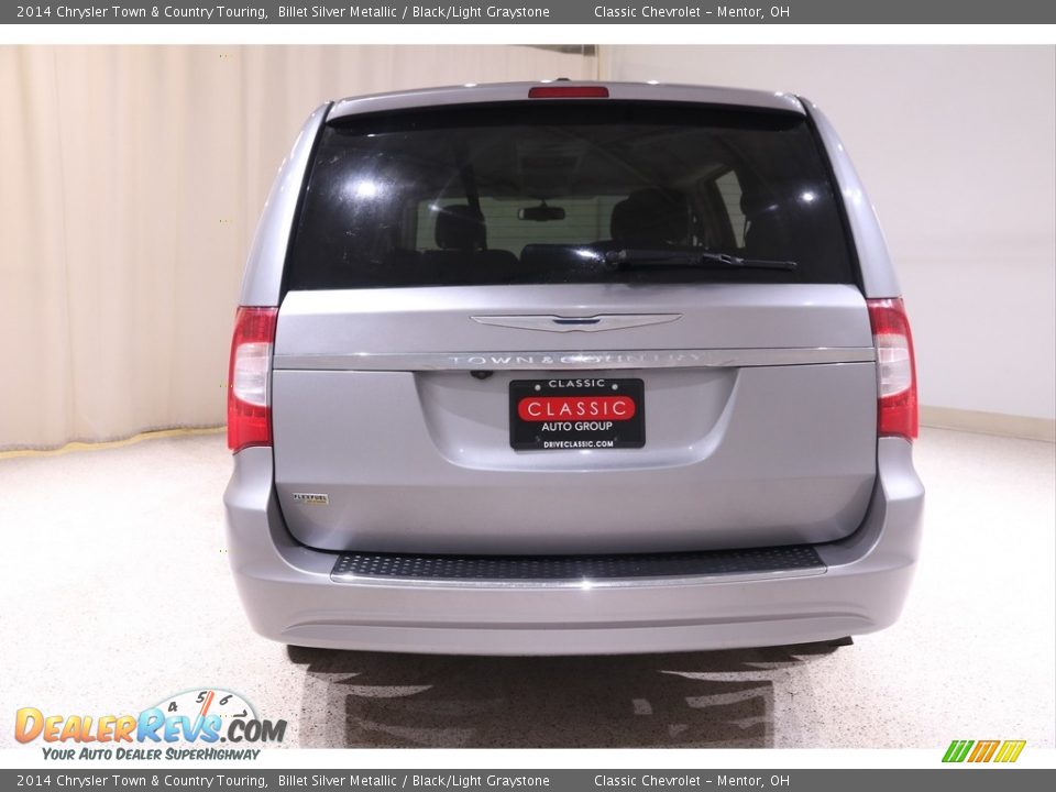 2014 Chrysler Town & Country Touring Billet Silver Metallic / Black/Light Graystone Photo #21