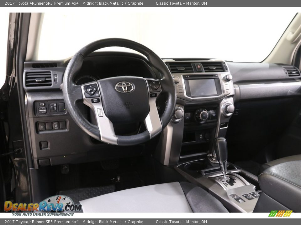 2017 Toyota 4Runner SR5 Premium 4x4 Midnight Black Metallic / Graphite Photo #6