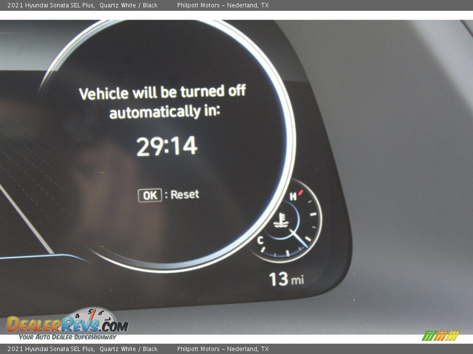 2021 Hyundai Sonata SEL Plus Quartz White / Black Photo #14
