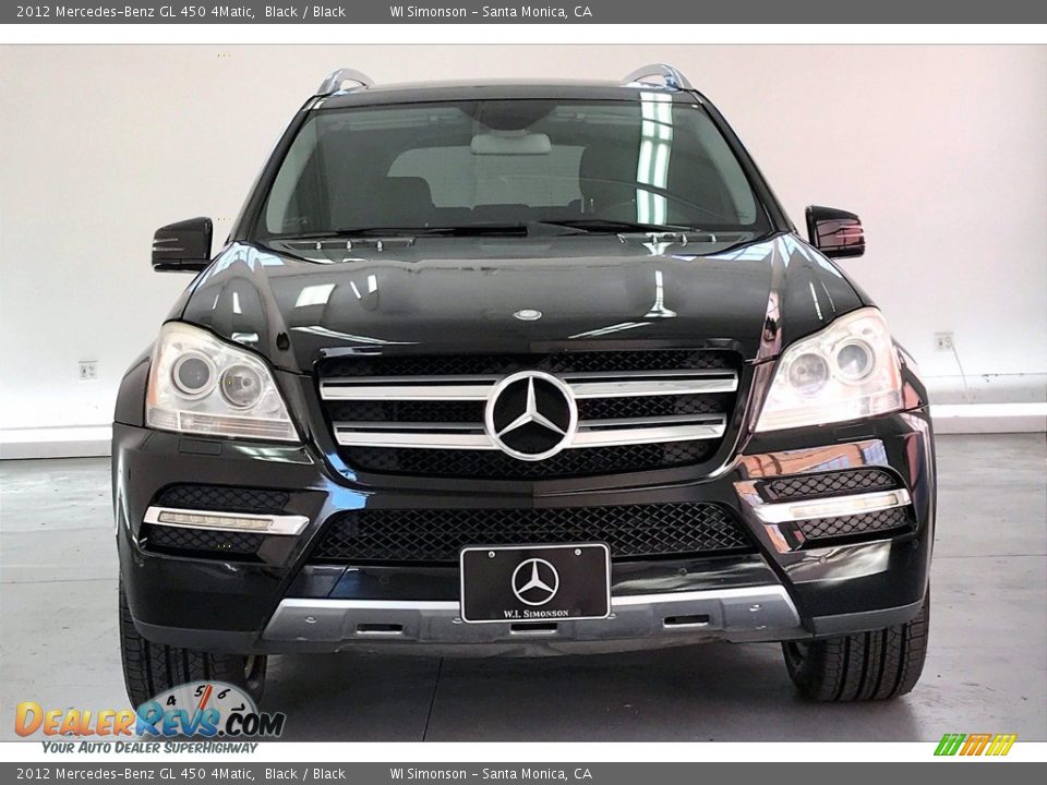 2012 Mercedes-Benz GL 450 4Matic Black / Black Photo #2