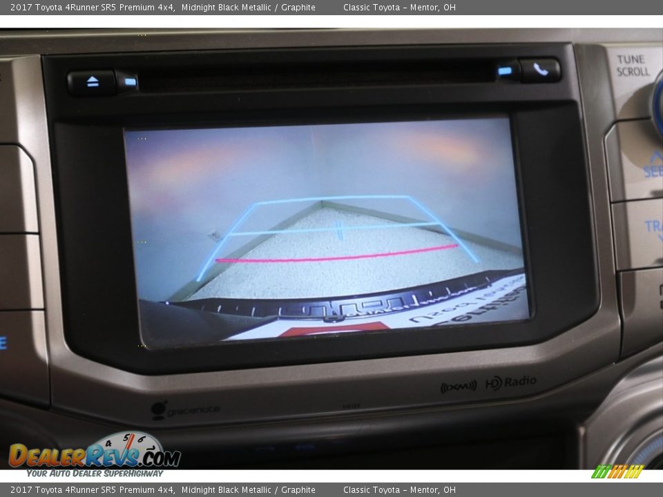 2017 Toyota 4Runner SR5 Premium 4x4 Midnight Black Metallic / Graphite Photo #13