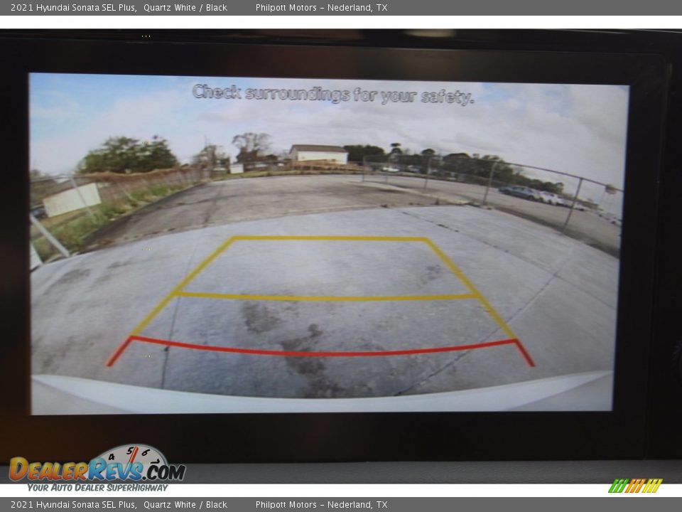 2021 Hyundai Sonata SEL Plus Quartz White / Black Photo #18