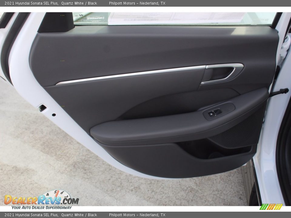 2021 Hyundai Sonata SEL Plus Quartz White / Black Photo #19