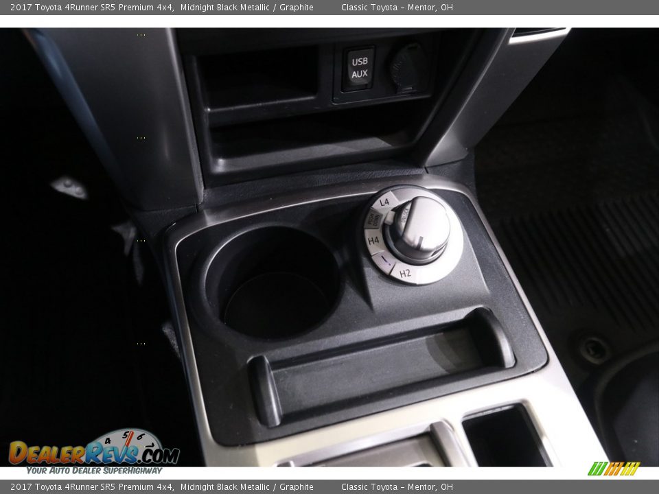 2017 Toyota 4Runner SR5 Premium 4x4 Midnight Black Metallic / Graphite Photo #17