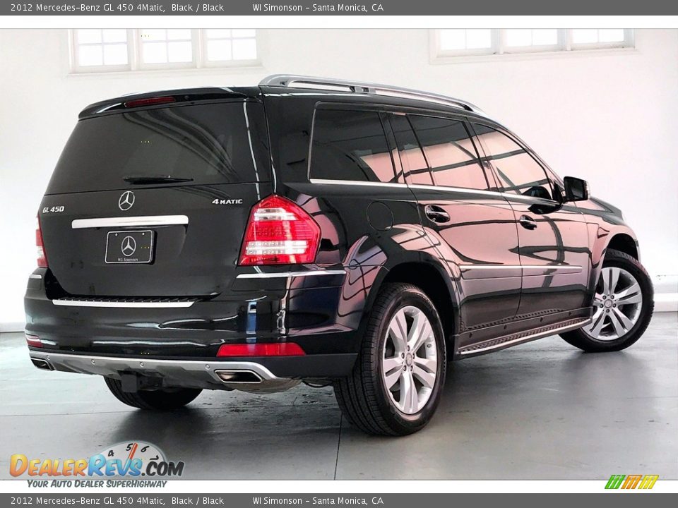 2012 Mercedes-Benz GL 450 4Matic Black / Black Photo #13