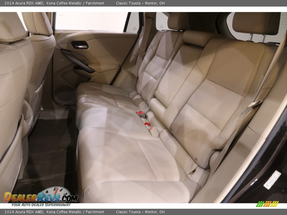 Rear Seat of 2014 Acura RDX AWD Photo #17