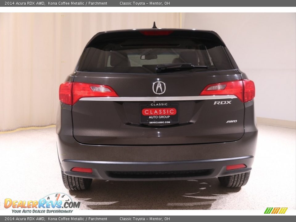 2014 Acura RDX AWD Kona Coffee Metallic / Parchment Photo #19