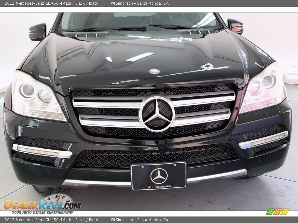 2012 Mercedes-Benz GL 450 4Matic Black / Black Photo #30