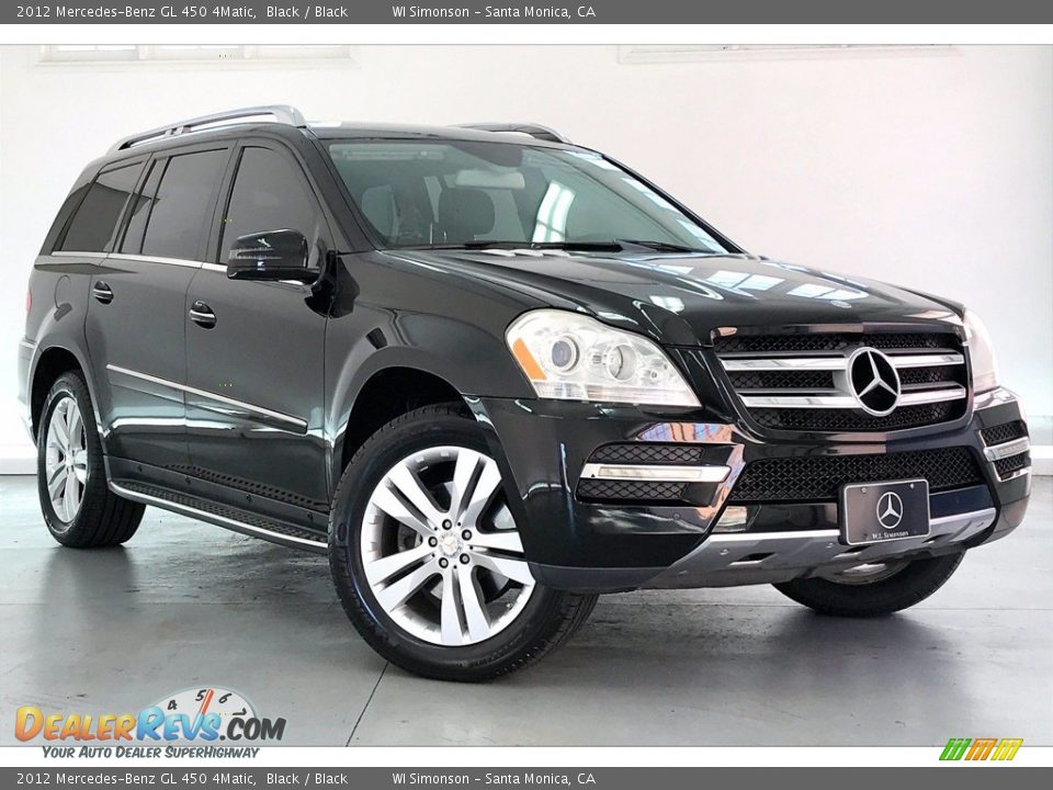 2012 Mercedes-Benz GL 450 4Matic Black / Black Photo #34