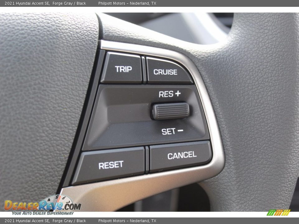 2021 Hyundai Accent SE Forge Gray / Black Photo #12