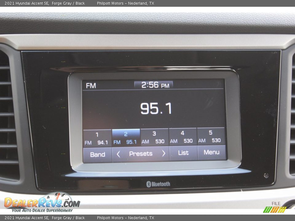 2021 Hyundai Accent SE Forge Gray / Black Photo #15