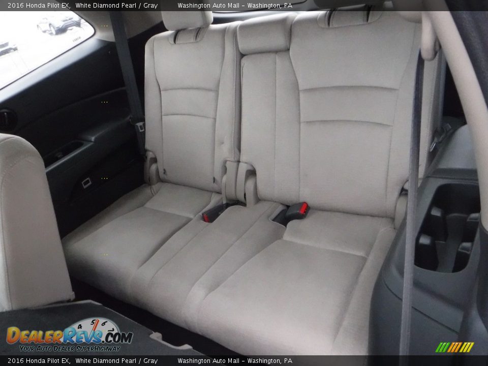 2016 Honda Pilot EX White Diamond Pearl / Gray Photo #23