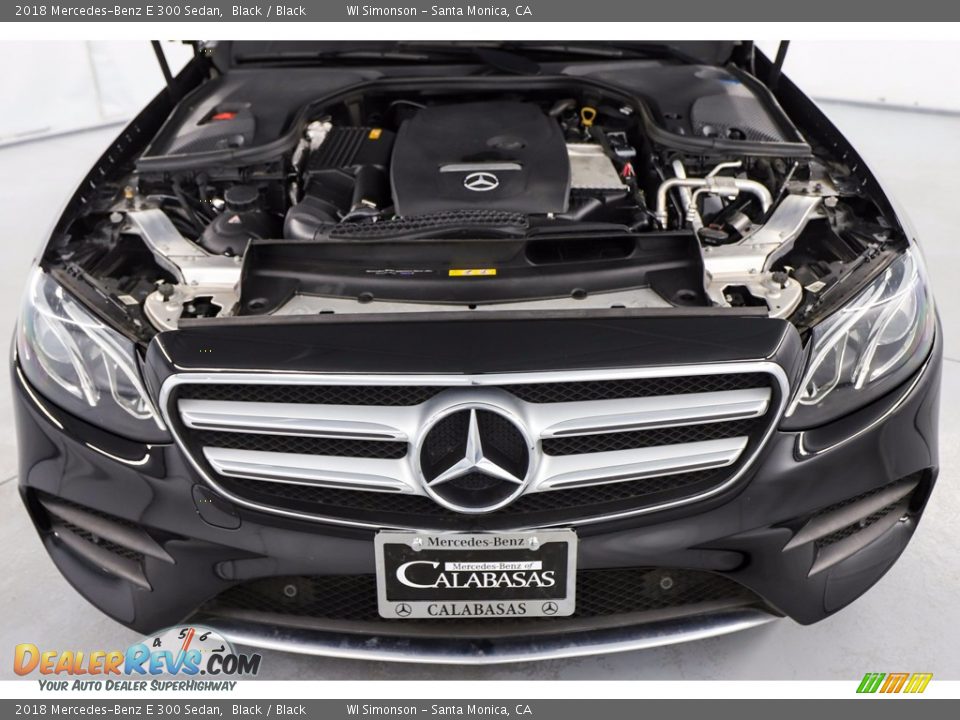 2018 Mercedes-Benz E 300 Sedan Black / Black Photo #16