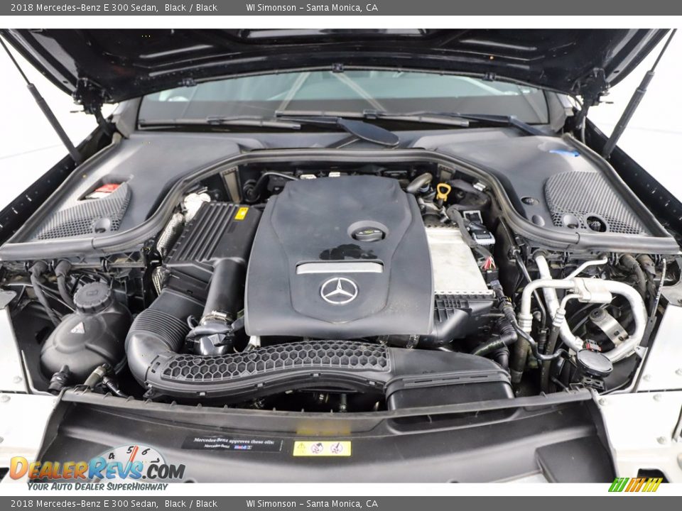 2018 Mercedes-Benz E 300 Sedan Black / Black Photo #17