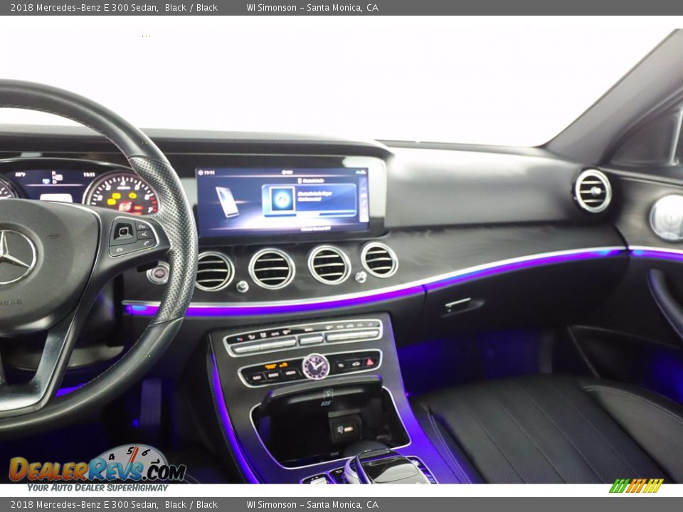 2018 Mercedes-Benz E 300 Sedan Black / Black Photo #25