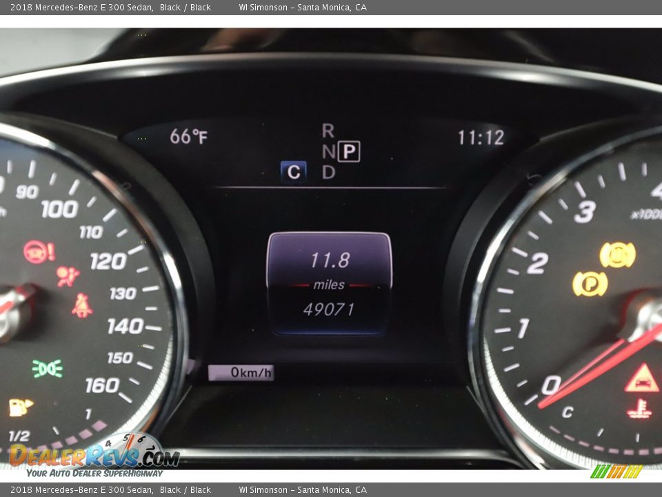 2018 Mercedes-Benz E 300 Sedan Black / Black Photo #29