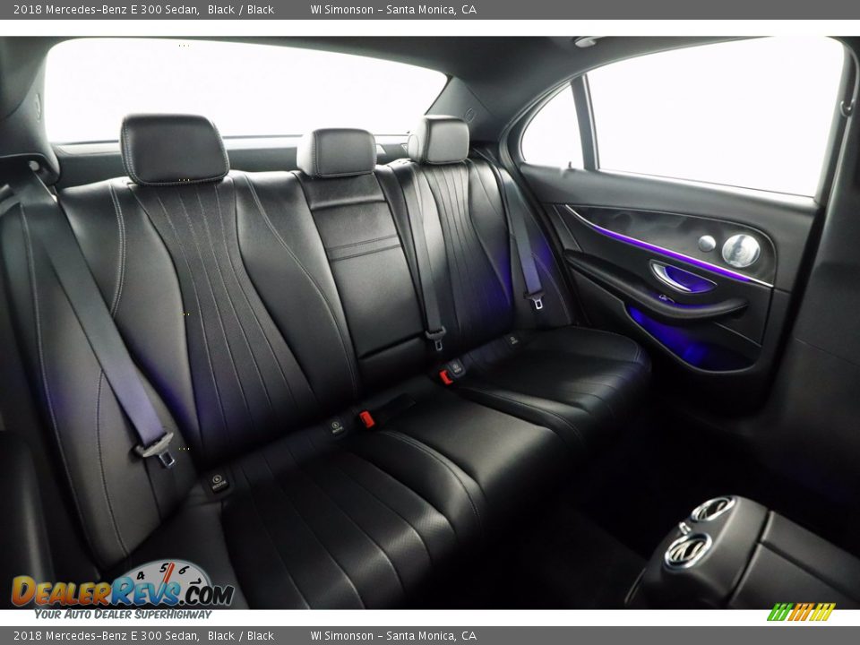 2018 Mercedes-Benz E 300 Sedan Black / Black Photo #34