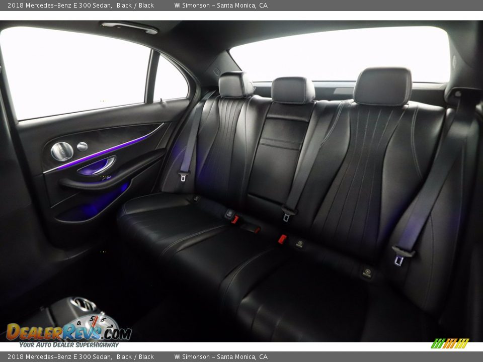 2018 Mercedes-Benz E 300 Sedan Black / Black Photo #35