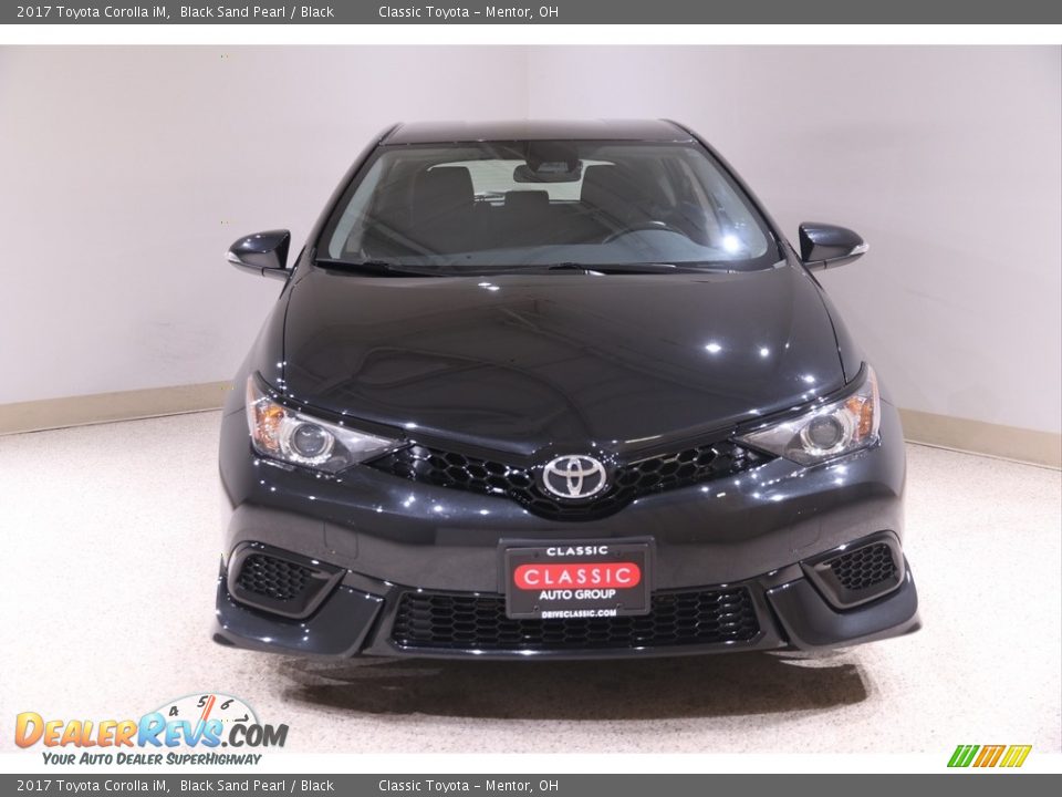 2017 Toyota Corolla iM Black Sand Pearl / Black Photo #2