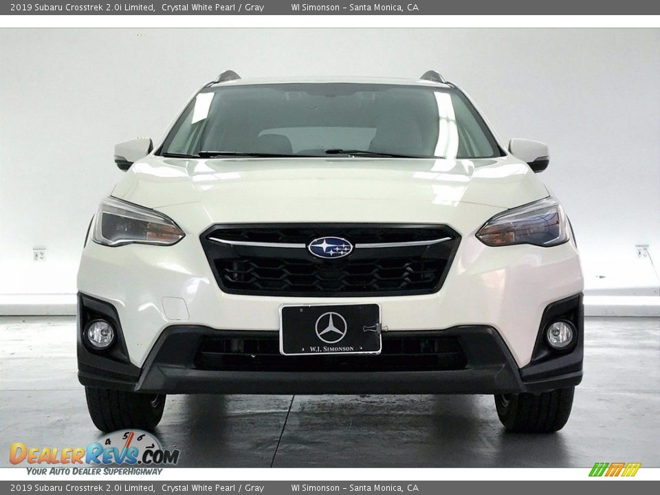 2019 Subaru Crosstrek 2.0i Limited Crystal White Pearl / Gray Photo #2