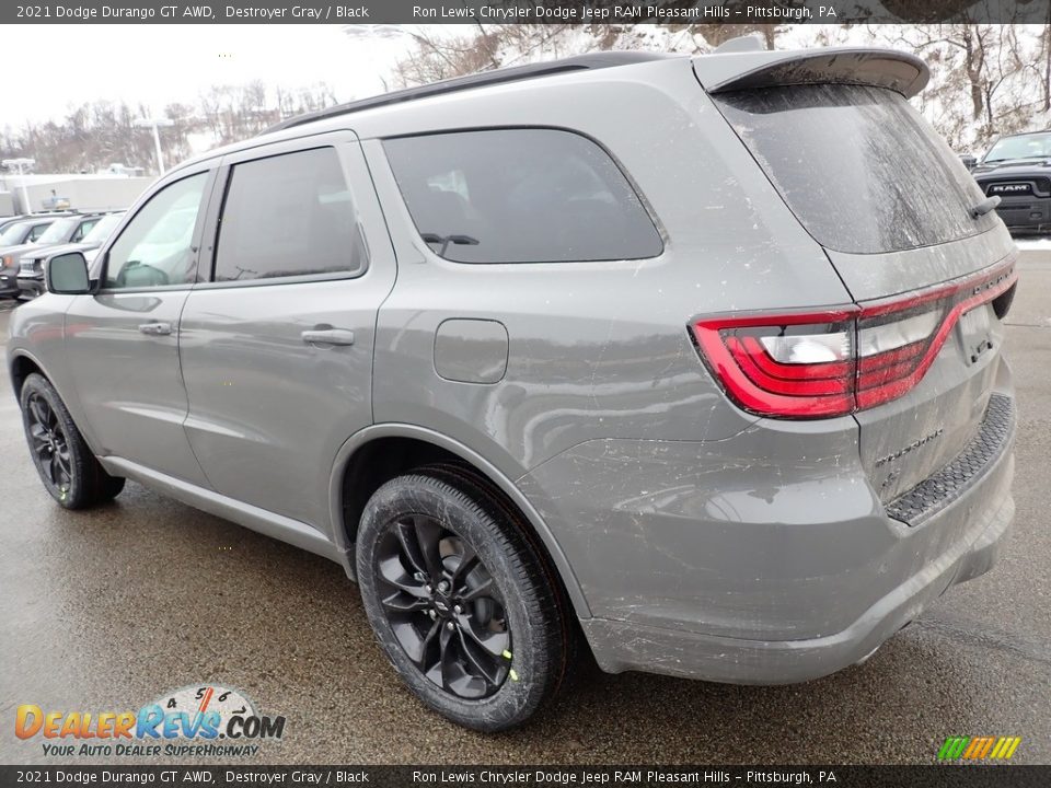 2021 Dodge Durango GT AWD Destroyer Gray / Black Photo #3