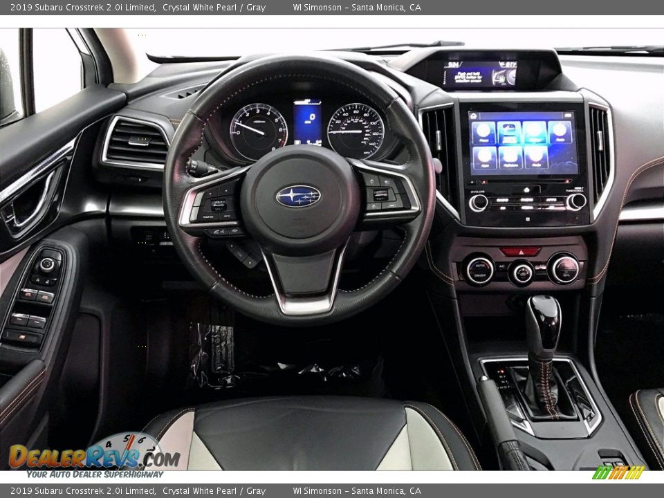 2019 Subaru Crosstrek 2.0i Limited Crystal White Pearl / Gray Photo #4