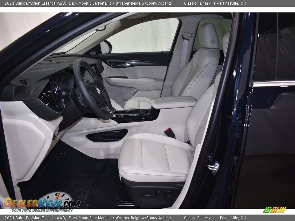 2021 Buick Envision Essence AWD Dark Moon Blue Metallic / Whisper Beige w/Ebony Accents Photo #6