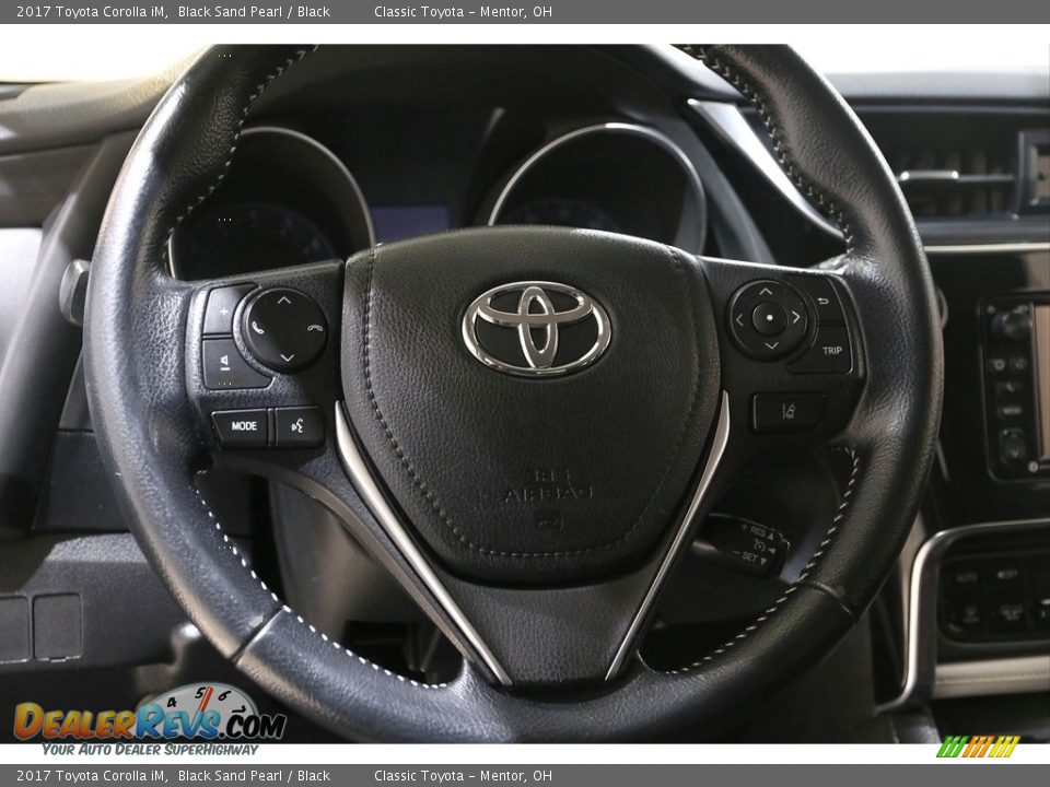 2017 Toyota Corolla iM Black Sand Pearl / Black Photo #7